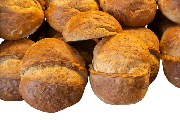 Geïsoleerd Brood Voor Voedzaam Voedsel — Stockfoto