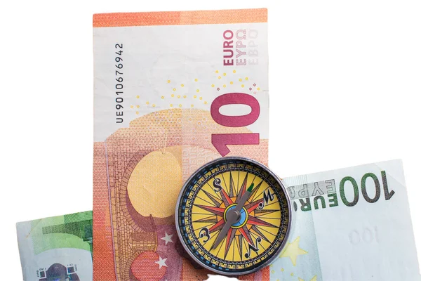 European Union Currency Euro Notes Euro Cash Background Euro Money — Fotografia de Stock