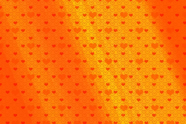 Šablona Vzorů Srdcí Pro Blahopřání Nebo Valentýna — Stock fotografie