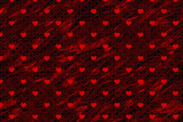 Imagen Abstracta Del Corazón Creativa Textura Fondo Patrón Corazón Jaspeado — Foto de Stock