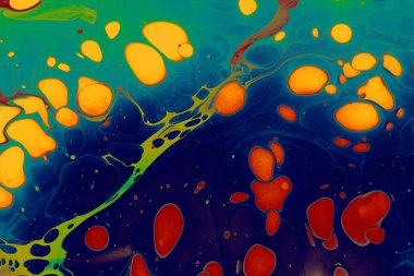 Kumaş için soyut yaratıcı mermer desen. Yazdırma için Ebru mermer efekt yüzey deseni tasarımı