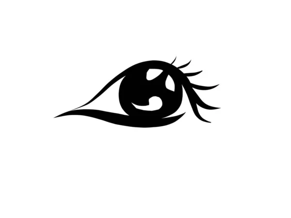 Дизайн Логотипу Очей Зору Веб Елемент Ока Декоративне Око Концепція — стокове фото