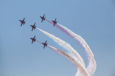 Türk pilotlar gösteri ekibi performansı