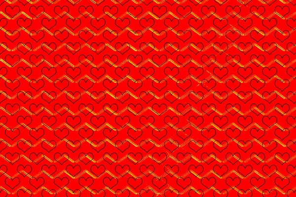 Kreative Abstrakte Herz Muster Hintergrund Textur — Stockfoto