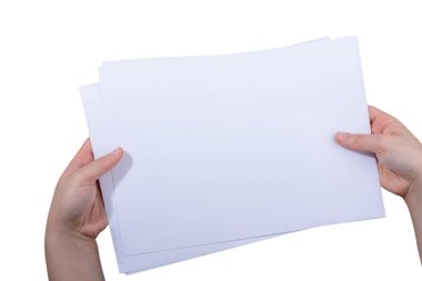 Blank paper texture or paper background. Empty paper texture background