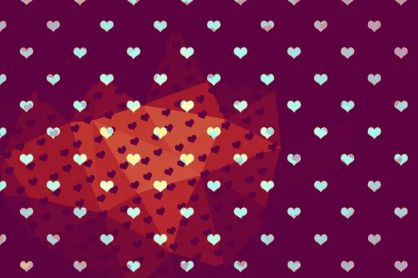 Abstraktní Obrázek Srdce Kreativní Mramorování Srdce Vzor Pozadí Textury — Stock fotografie