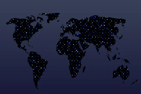 世界地図のデザイン 大陸と地球 ヨーロッパとアメリカ アジアとオーストラリアの地図 ウェブサイトのパターン 年次報告書 インフォグラフィックのための平らな地球地図テンプレート — ストック写真