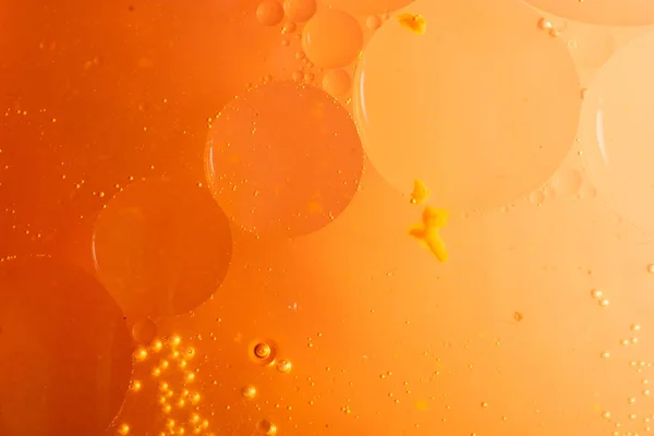 Burbujas Aceite Dentro Los Patrones Forma Base Agua —  Fotos de Stock