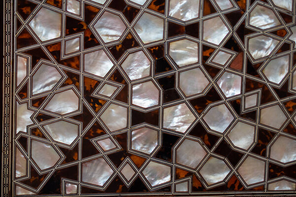Ottoman art example of Mother of Pearl inlays