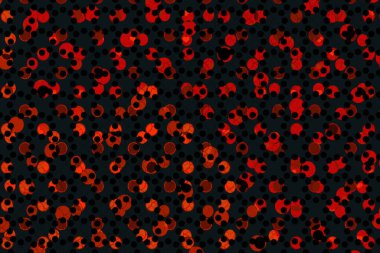 Yaratıcı soyut kalp desenli arkaplan dokusu