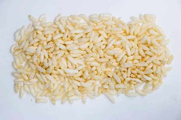 Churmure Murmure Moori Puffed Rice Food Ingredient Traditional Food Isolated — Stock Photo, Image