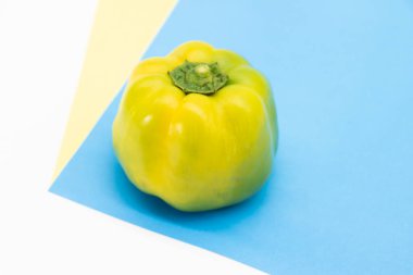 farklı renk arkaplanında çan biberi (capsicum)