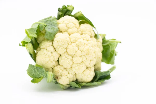 Cauliflower Isolated White Background — Stock Photo, Image