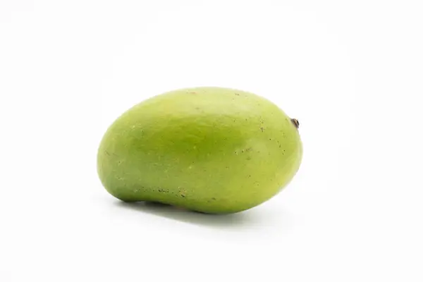 Mango Witte Achtergrond — Stockfoto