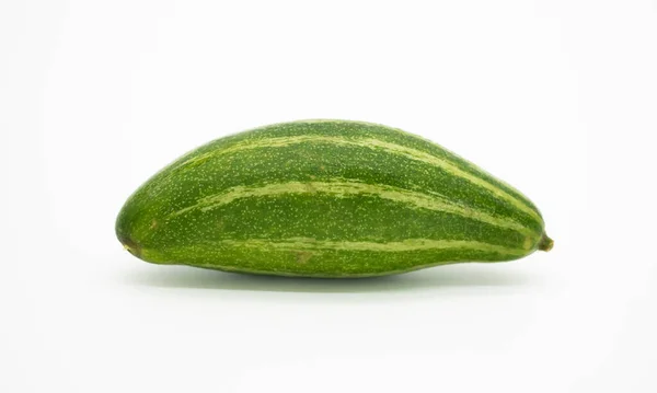 Pointed Gourd Potol White Background — Stock Photo, Image