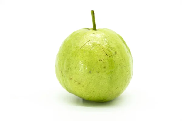 Frische Guave Isoliert Auf Weißem Hintergrund — Stockfoto