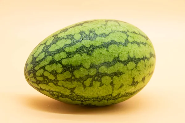 Whole Watermelon Colorful Background — Stock Photo, Image