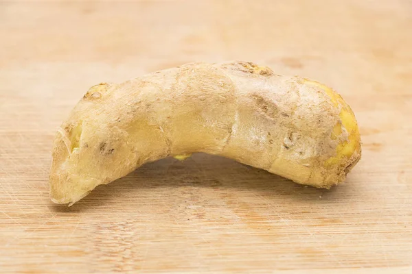 single fresh ginger on background, Ginger root