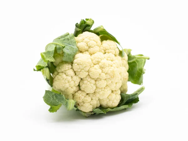 Cauliflower Isolated White Background — Stock Photo, Image