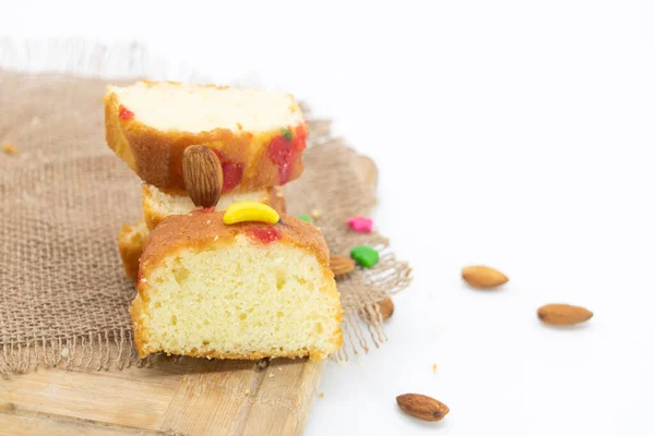 Homemade Freshly Baked Pound Cake — Fotografia de Stock