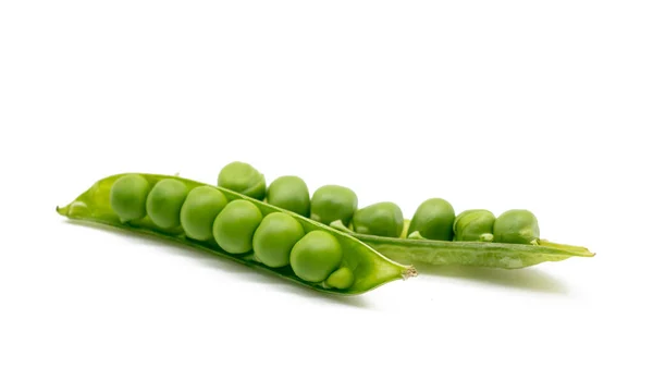 绿豆菜豆 白色背景分离 — 图库照片