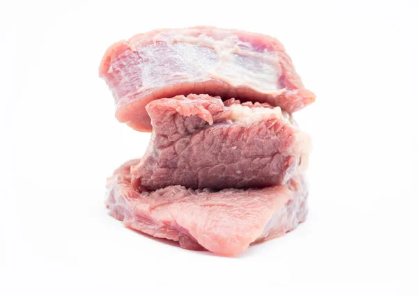 Carne Res Fresca Cruda Pieza Entera Lomo Listo Para Cocinar —  Fotos de Stock