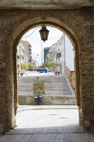 Termoli Molise One Gateways Ancient Village — Stock Photo, Image