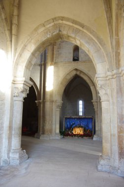Manoppello - Abruzzo - Santa Maria d 'Arabona Manastırı - Kilisenin İç Kesimi