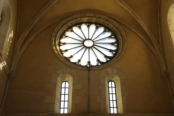 Manoppello Abruzzo Abbey Santa Maria Arabona Εσωτερικό Μέρος Της Εκκλησίας — Φωτογραφία Αρχείου