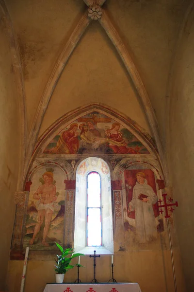 Manoppello Abruzzo Abbey Santa Maria Arabona Chapel Dedicated Equestrian Order — Stockfoto