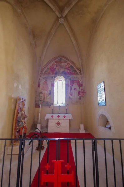 Manoppello Abruzzo Abbey Santa Maria Arabona Chapel Dedicated Equestrian Order — Foto Stock