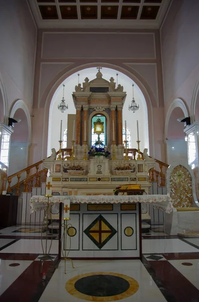 Sanctuary Holy Face Manoppello Abruzzo Interior Church View Altar — ストック写真