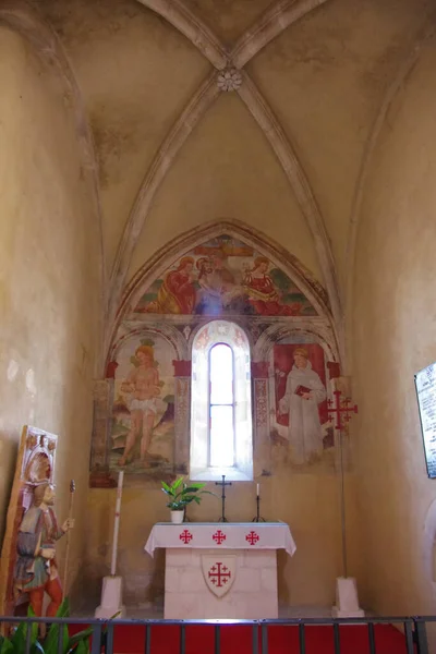 Manoppello Abruzzo Abbey Santa Maria Arabona Chapel Dedicated Equestrian Order — Foto de Stock