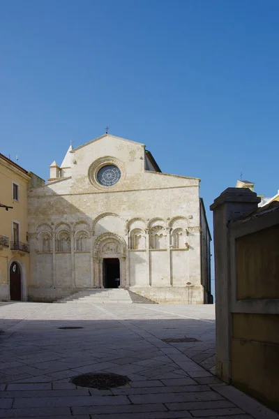 Cathedral Ancient Village Termoli Molise Italy — 图库照片