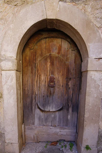 Detail Ancient Door Knocker — Stock Photo, Image
