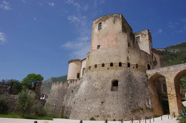 View Pandone Castle Venafro Molise Italy — Stock Photo, Image