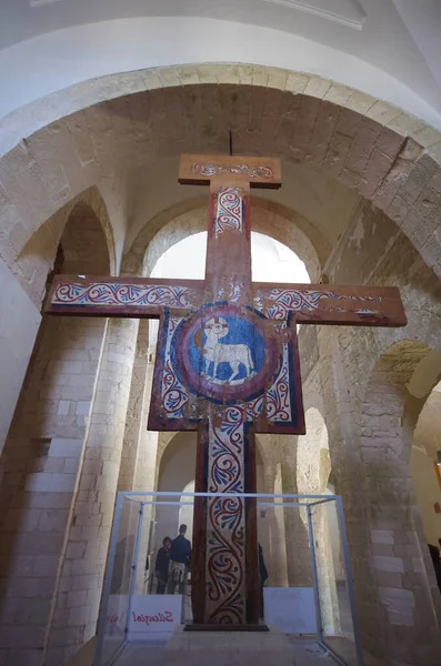 Tremiti Islands Puglia 마리아아 Santa Maria Mare 니콜라 세기의 십자가의 — 스톡 사진