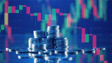 Dynamic stock graphs and a pile of coins