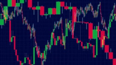 Graphs of stock prices in real-time mode