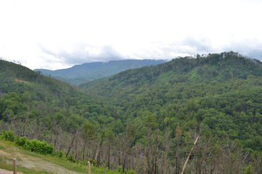 Dağların güzel manzarası