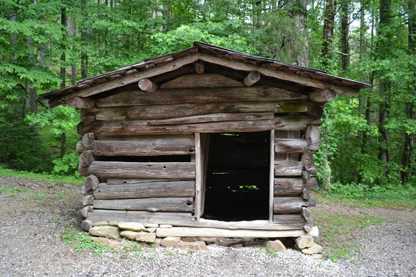 Altes Holzhaus Wald — Stockfoto