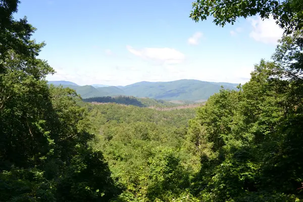 Bella Vista Sulle Montagne — Foto Stock