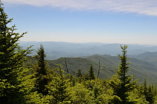 Scenic View Smoky Mountains — Stockfoto