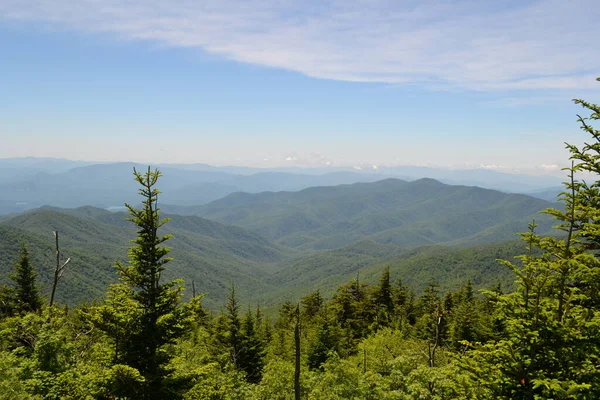 Scenic View Smoky Mountains — Zdjęcie stockowe
