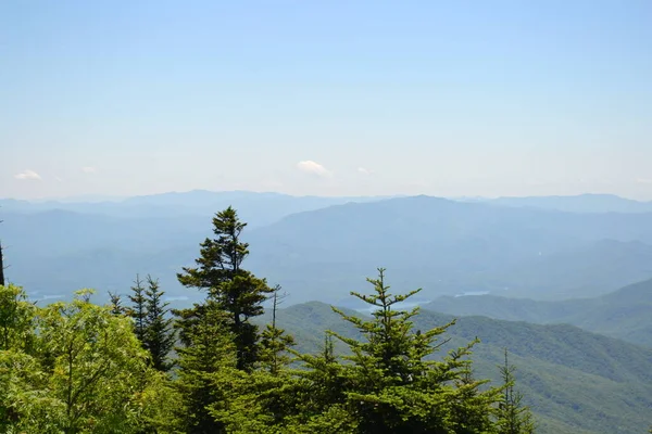 Scenic View Smoky Mountains — Φωτογραφία Αρχείου