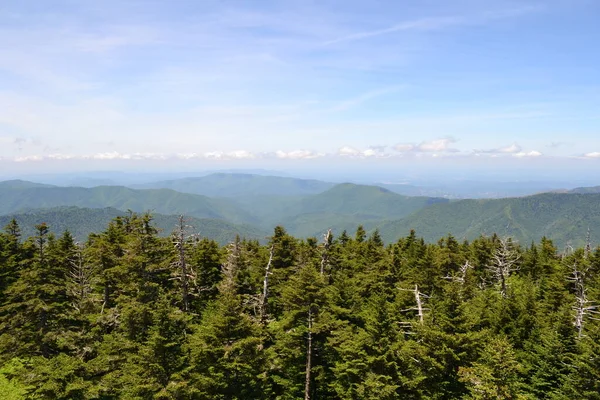 Scenic View Smoky Mountains — 스톡 사진