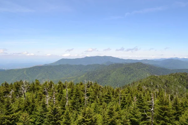 Scenic View Smoky Mountains — Fotografia de Stock