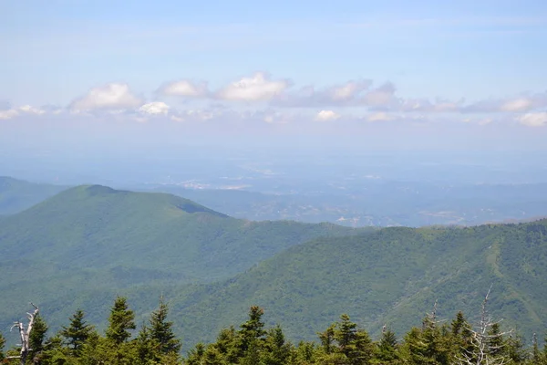 Scenic View Smoky Mountains — стоковое фото