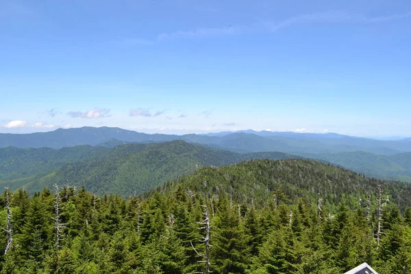 Scenic View Smoky Mountains — Stockfoto