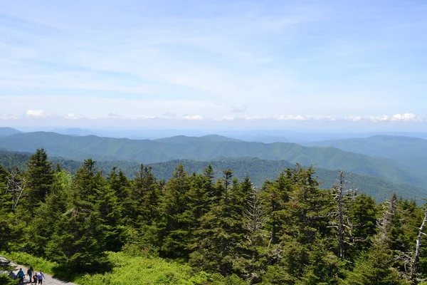 Scenic View Smoky Mountains — ストック写真